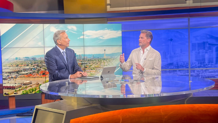 Two professionals engage in a thoughtful discussion, conveying expertise and commitment to advocacy.