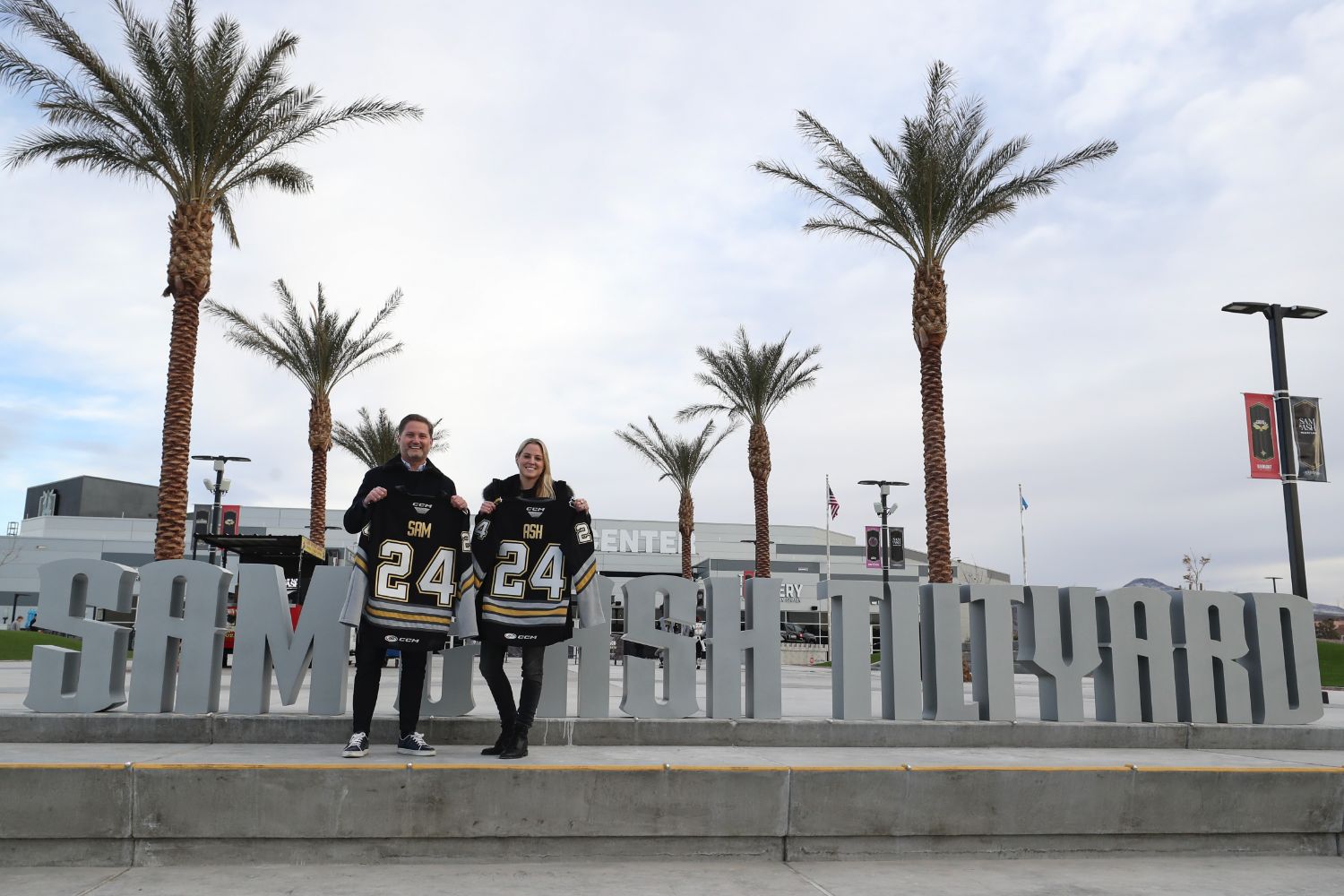 Unveiling of the Sam & Ash Tiltyard