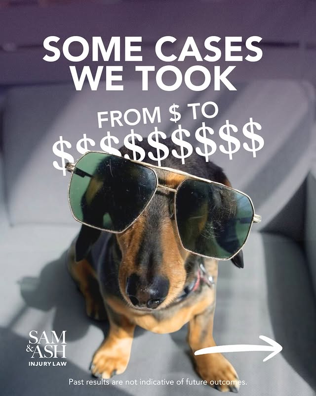 These are the cases insurance valued at pennies according to other firms… and that we turned into major settlements. Because at Sam & Ash, no case is too small to fight for. ðÂÂÂÂÂÂ Call for a FREE consultation: 833-883-1333 Learn more at samandashlaw.com #BigResults #PersonalInjuryLaw #VegasLawyers #JusticeServed #SettlementSuccess