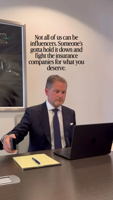 We have to focus on being lawyers. Fortunately, the marketing team handles the social accounts.